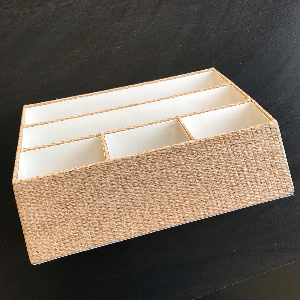 Threshold Woven 5 Slot Desktop Mail Organizer